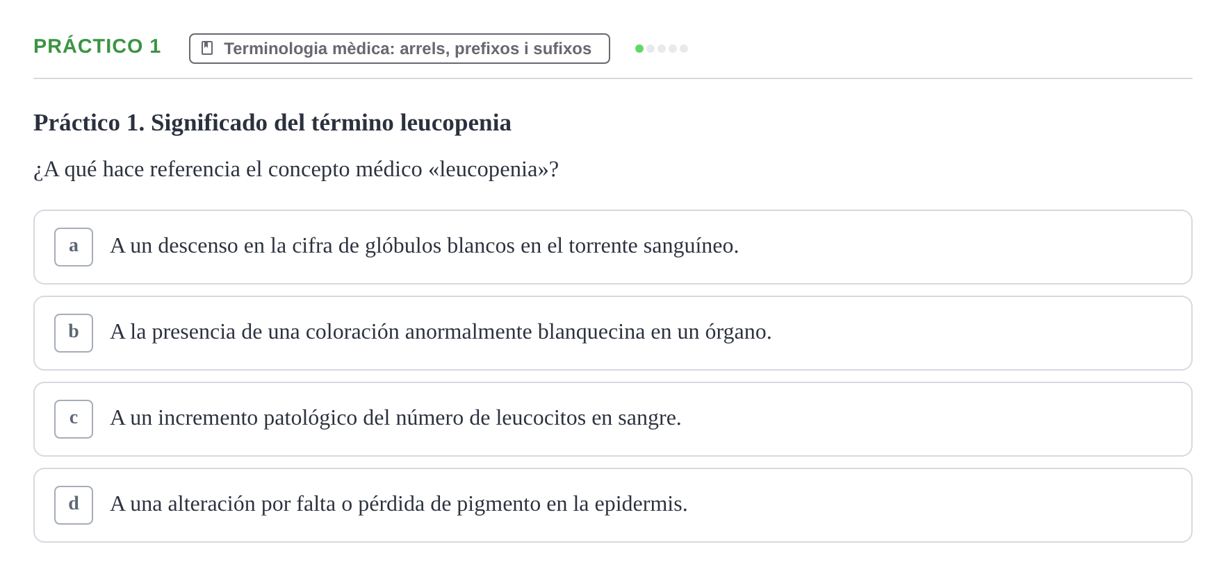 Enunciado: Ejercicio Práctico 1 · Introducció a les Ciències de la Salut UAB 2026