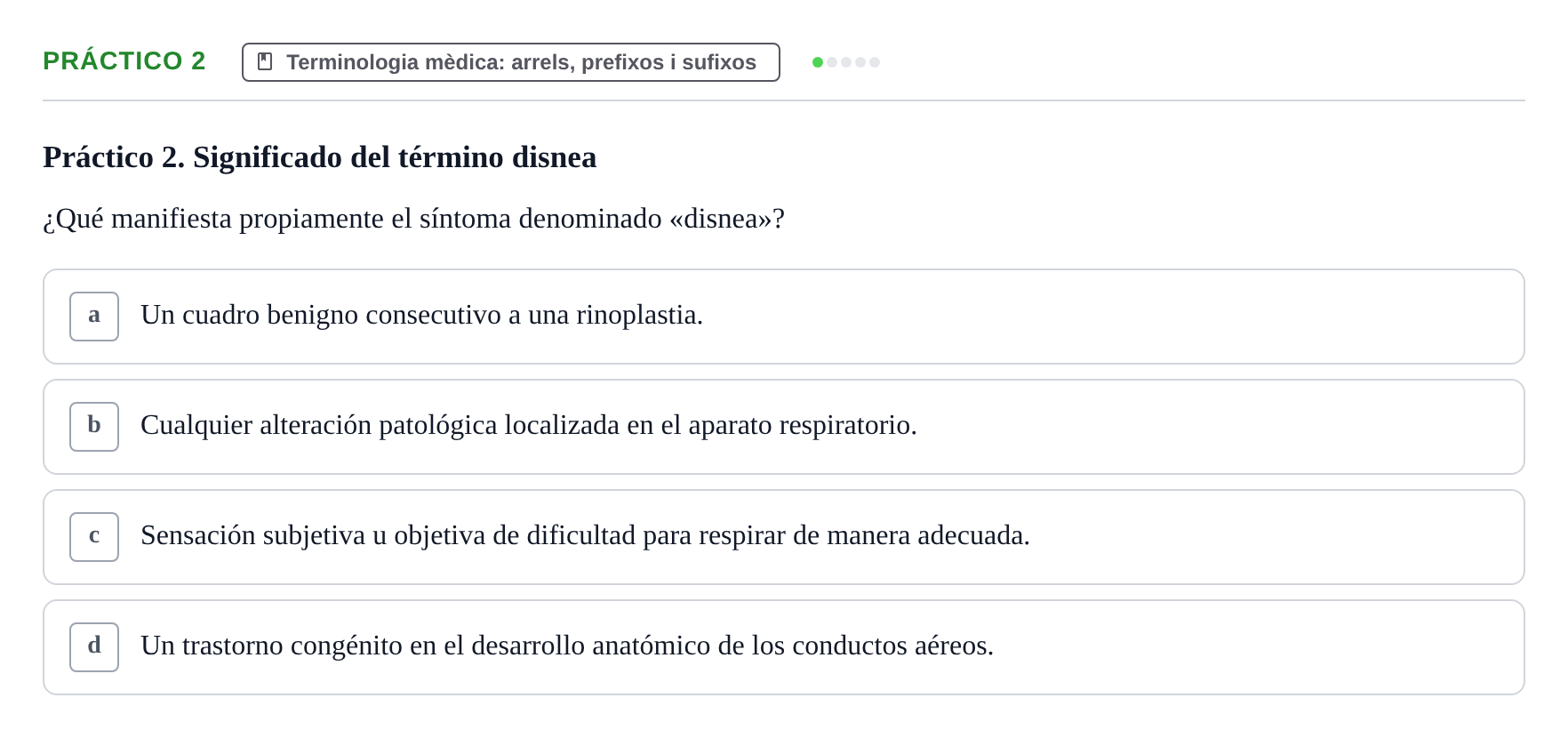 Enunciado: Ejercicio Práctico 2 · Introducció a les Ciències de la Salut UAB 2026