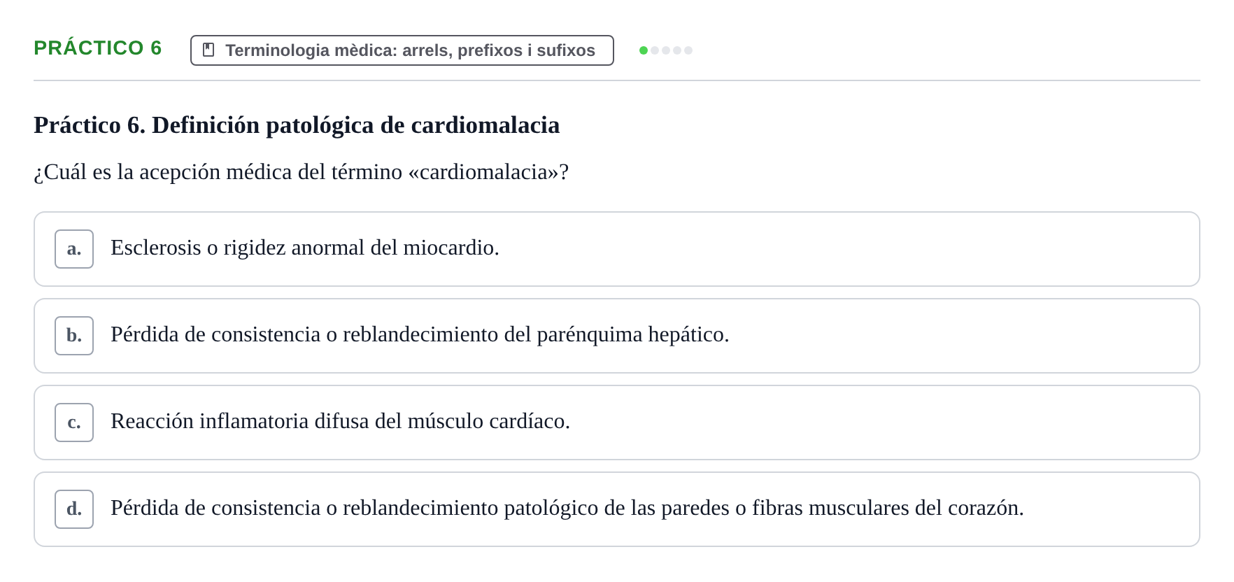 Enunciado: Ejercicio Práctico 6 · Introducció a les Ciències de la Salut UAB 2026