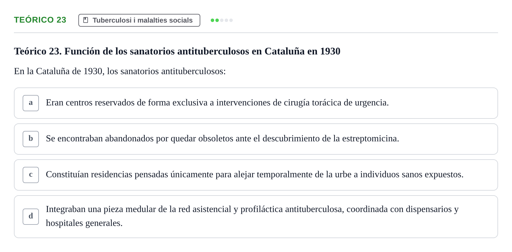 Enunciado: Ejercicio Teórico 23 · Introducció a les Ciències de la Salut UAB 2026