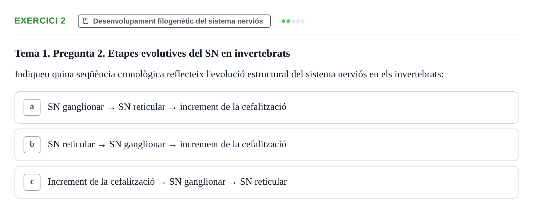 Enunciado: Problema 2 · Fundamentos de Psicobiología Ii UAB Avaluació Continuada: Examen de Neuroanatomia EV1