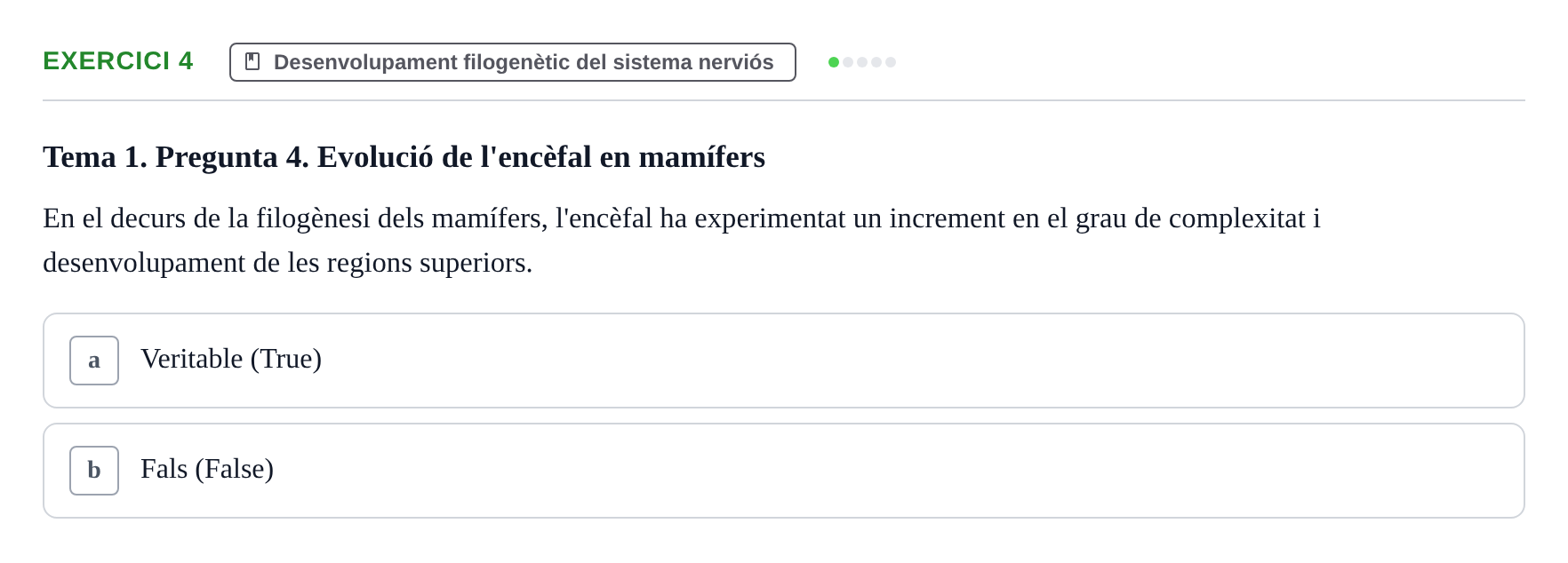 Enunciado: Problema 4 · Fundamentos de Psicobiología Ii UAB Avaluació Continuada: Examen de Neuroanatomia EV1