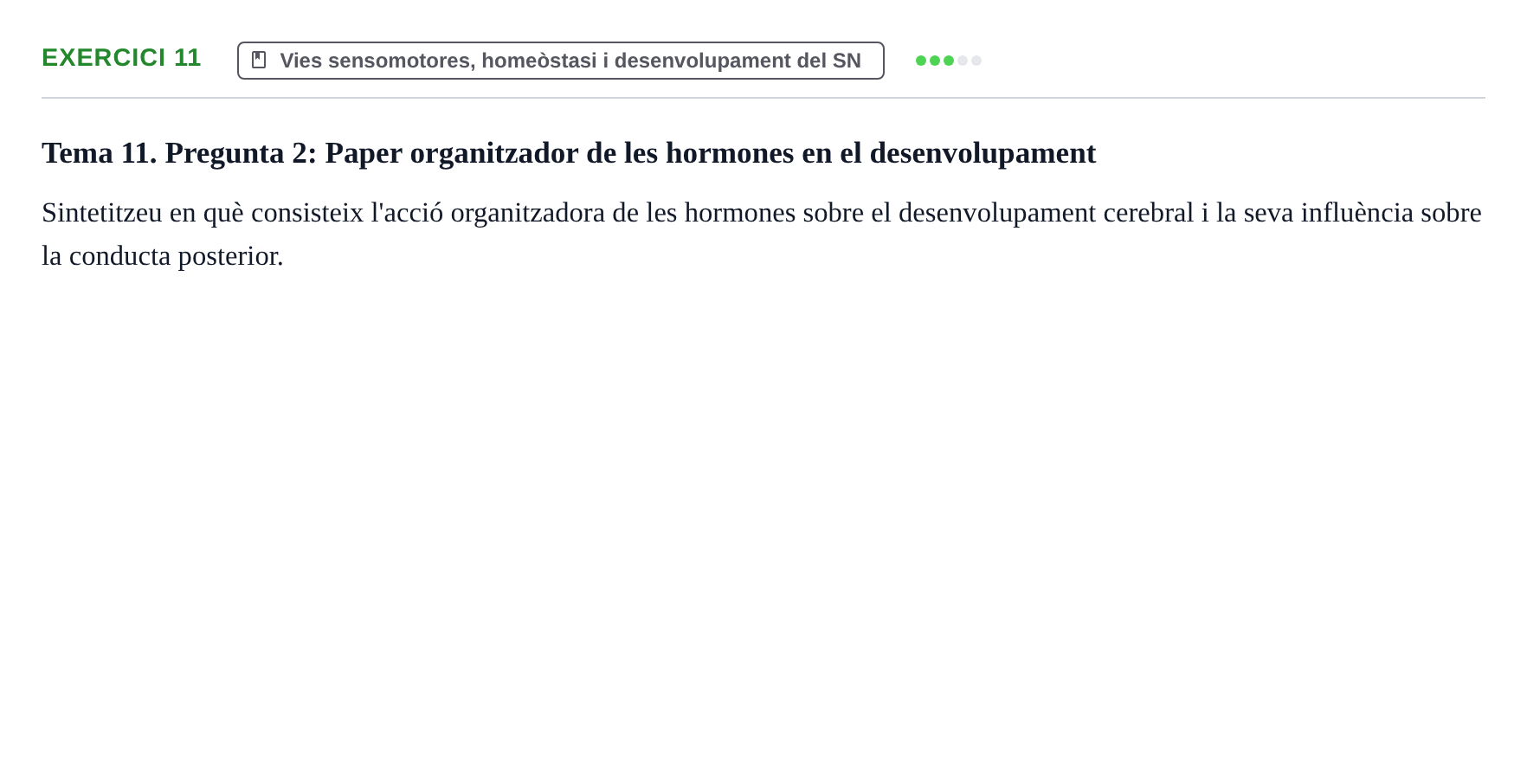 Enunciado: Problema 11 · Fundamentos de Psicobiología Ii UAB Exemples