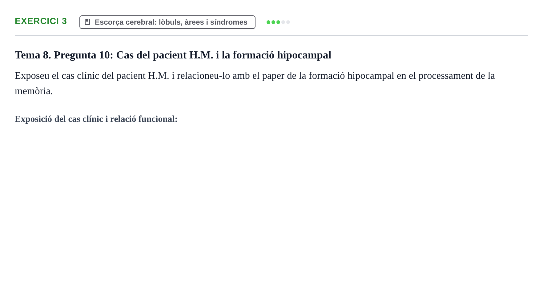 Enunciado: Problema 3 · Fundamentos de Psicobiología Ii UAB Exemples
