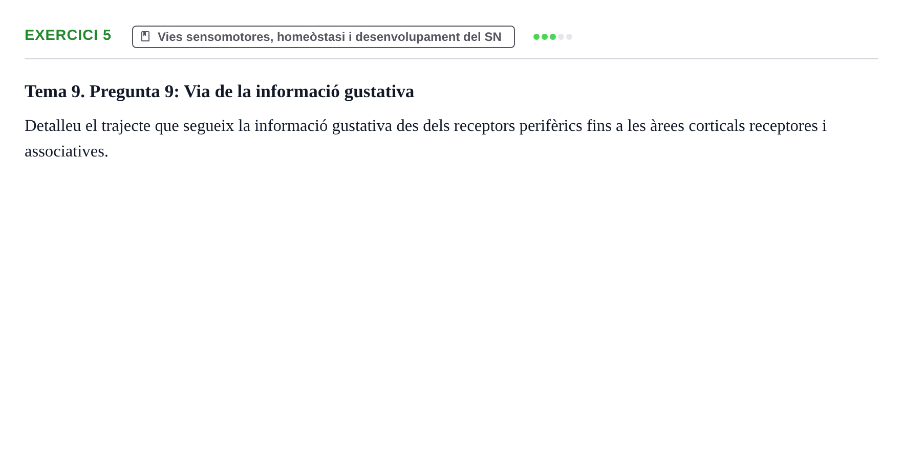 Enunciado: Problema 5 · Fundamentos de Psicobiología Ii UAB Exemples