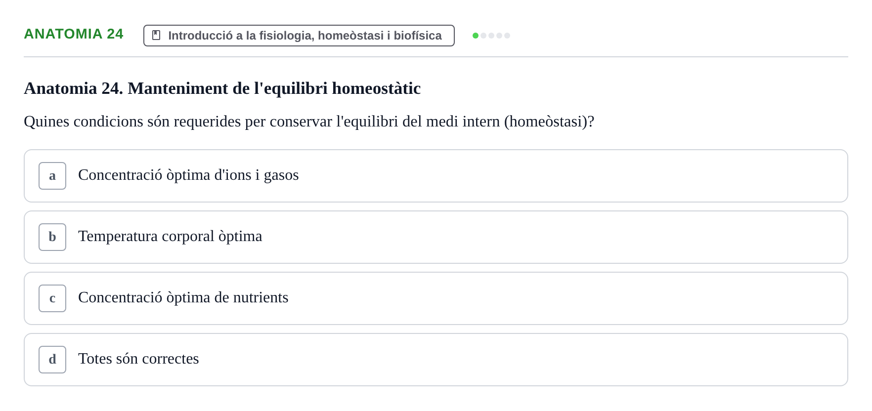 Enunciado: Ejercicio Anatomia 24 · BASES BIOLÒGIQUES PER L'ATENCIO A LA PERSONA: ANATOMIA UDL Examen Parcial de Bases Biològiques: Anatomia i Fisiologia