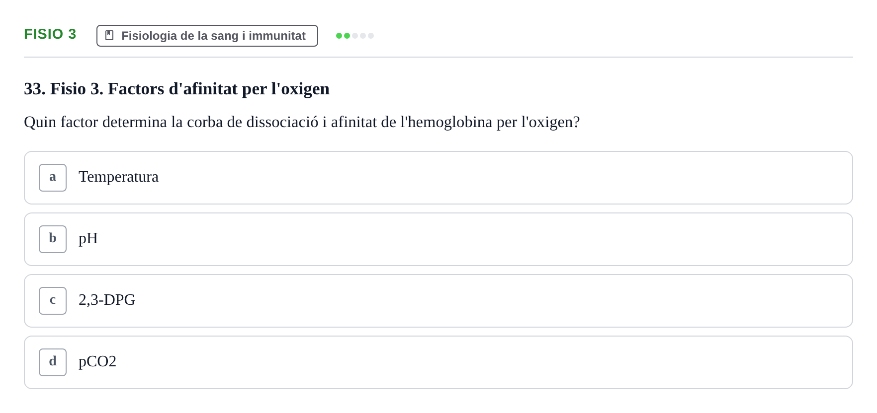 Enunciado: Ejercicio Fisio 3 · BASES BIOLÒGIQUES PER L'ATENCIO A LA PERSONA: ANATOMIA UDL Examen Parcial de Bases Biològiques: Anatomia i Fisiologia