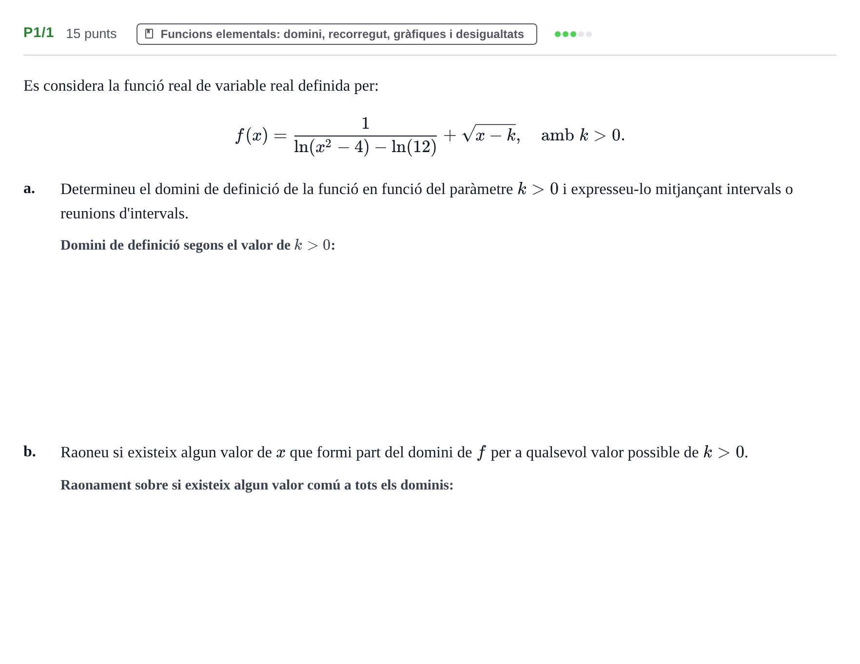 Enunciado: Ejercicio P1/1 · Matemàtiques I UPF 2020