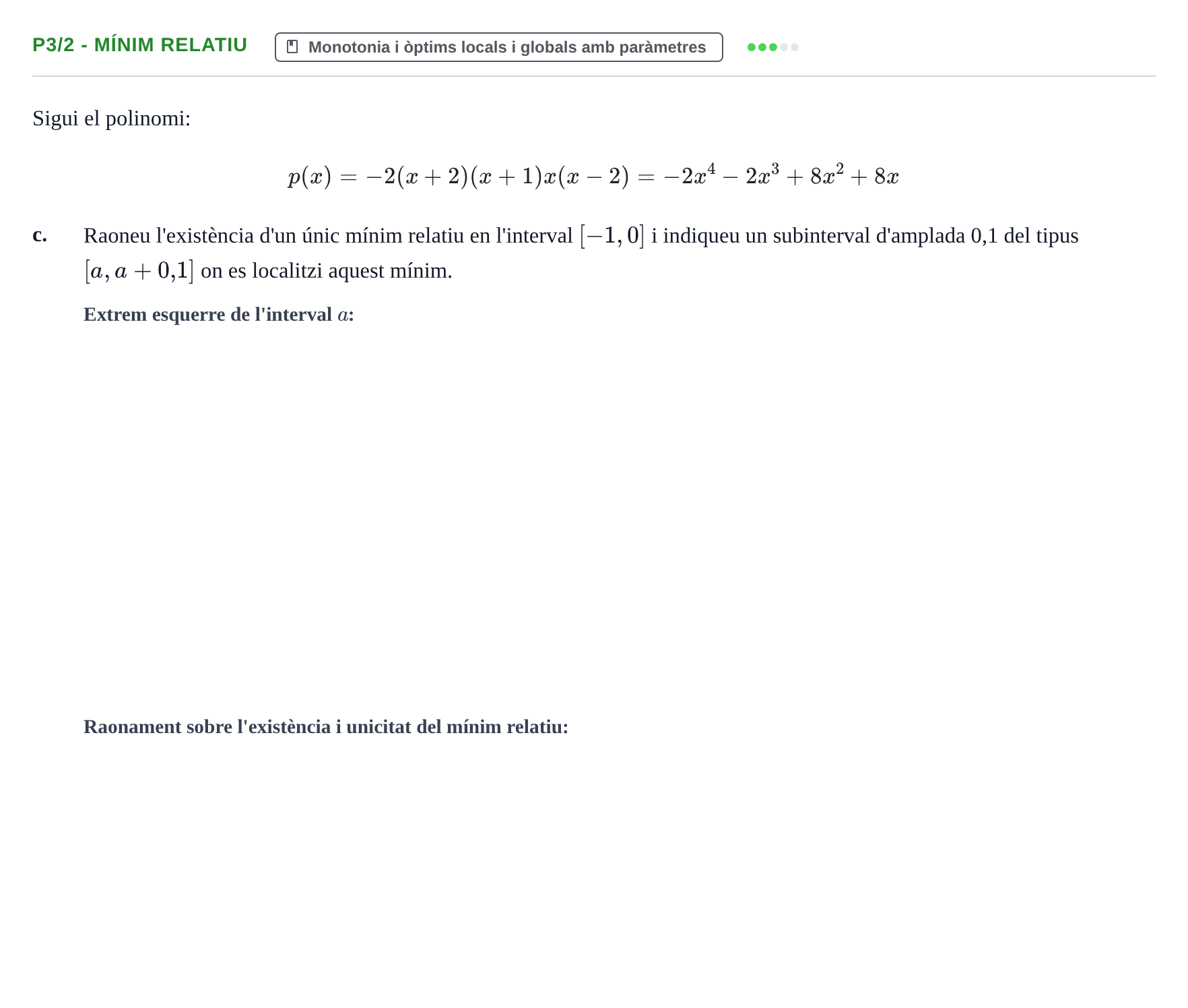 Enunciado: Ejercicio P3/2 - Mínim relatiu · Matemàtiques I UPF 2020