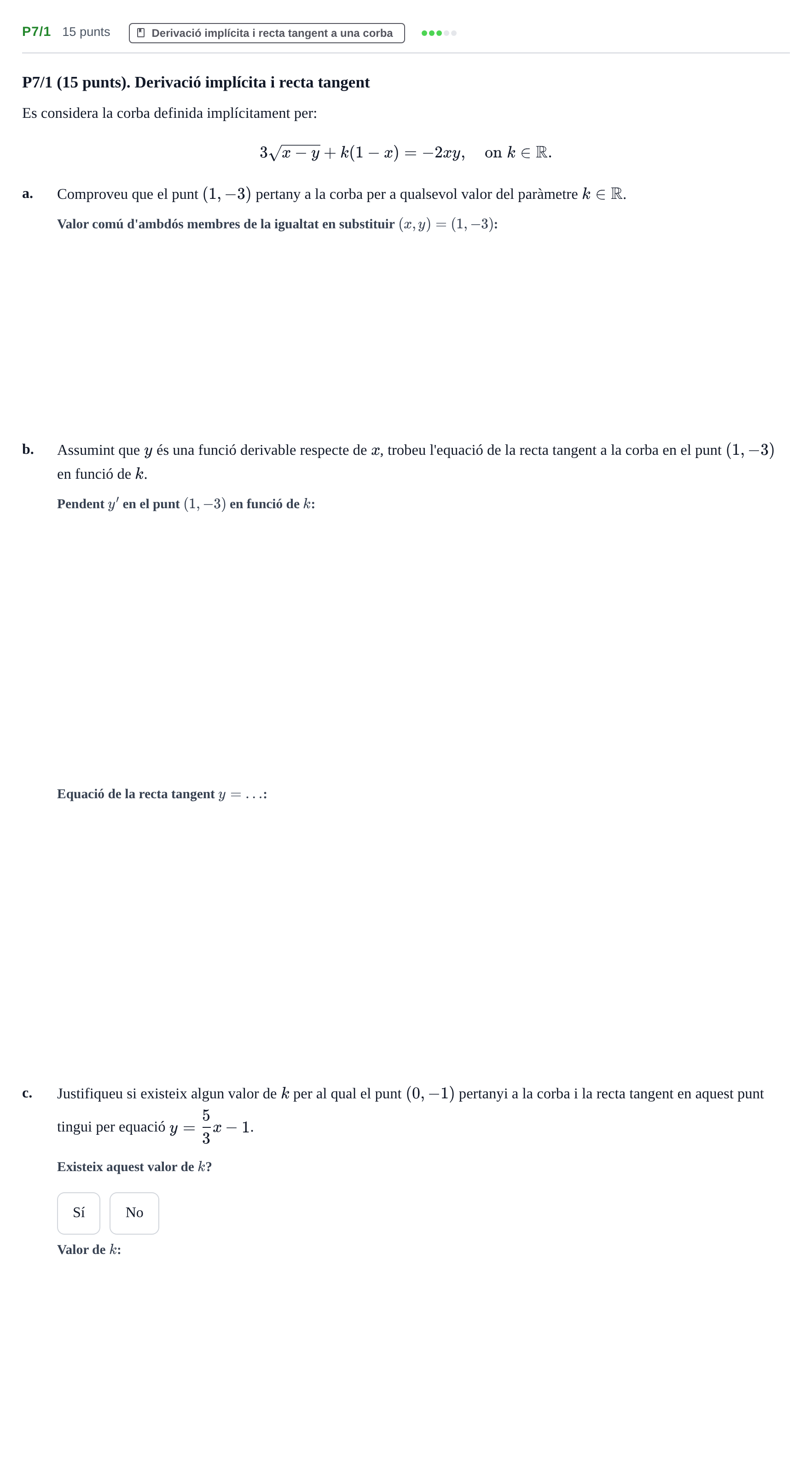 Enunciado: Ejercicio P7/1 · Matemàtiques I UPF 2020