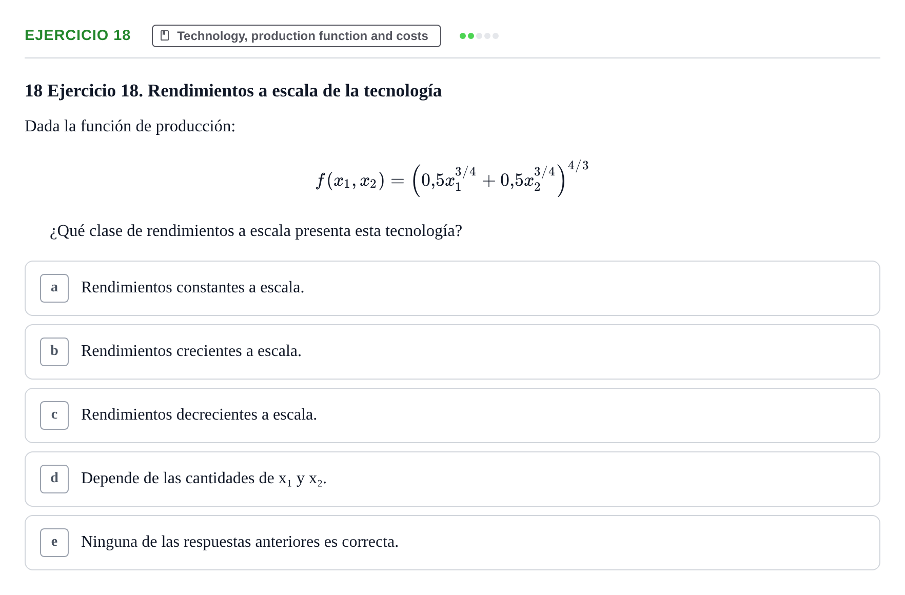 Enunciado: Ejercicio 18 · Microeconomía II UPF Juny 2015