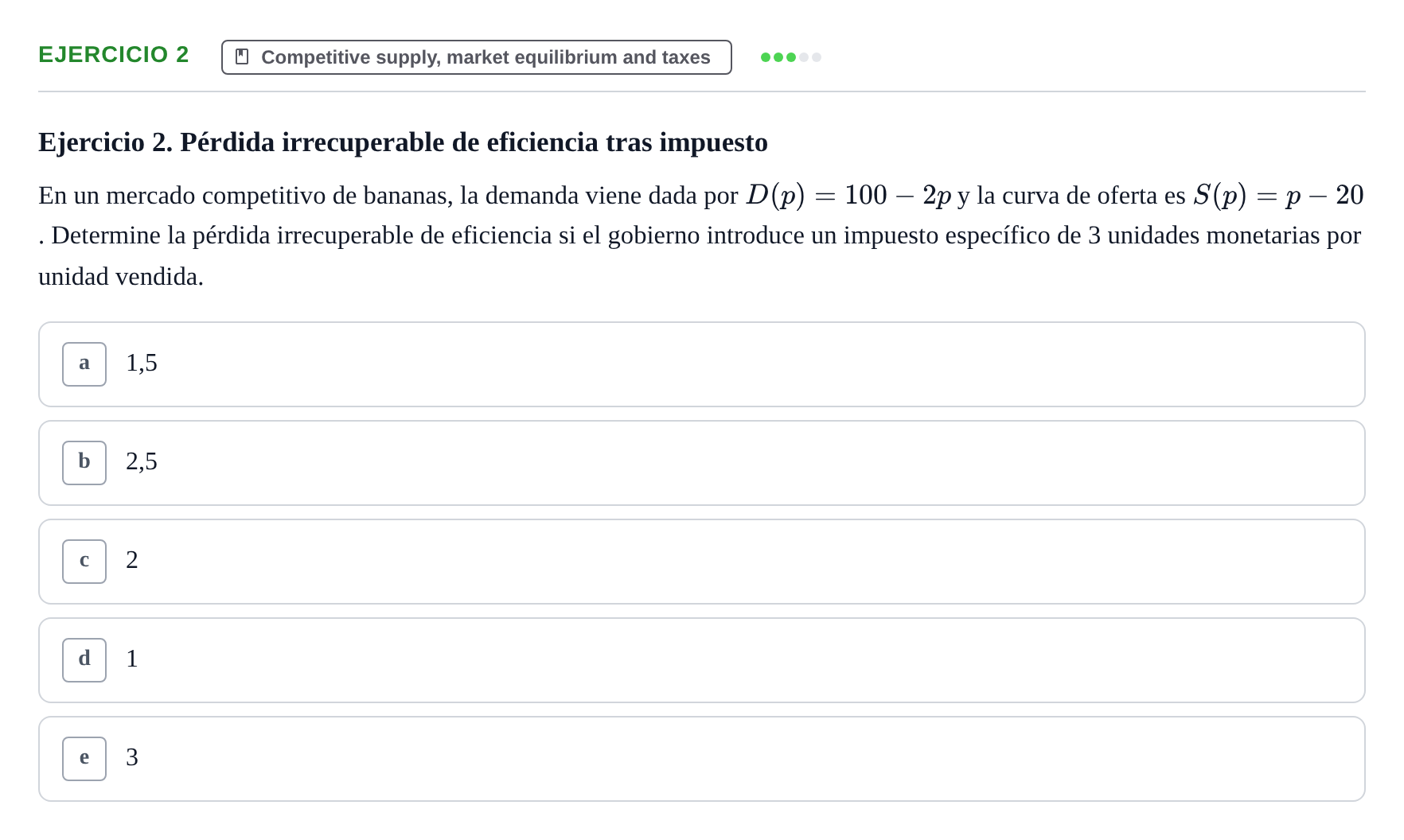 Enunciado: Ejercicio 2 · Microeconomía II UPF Juny 2015