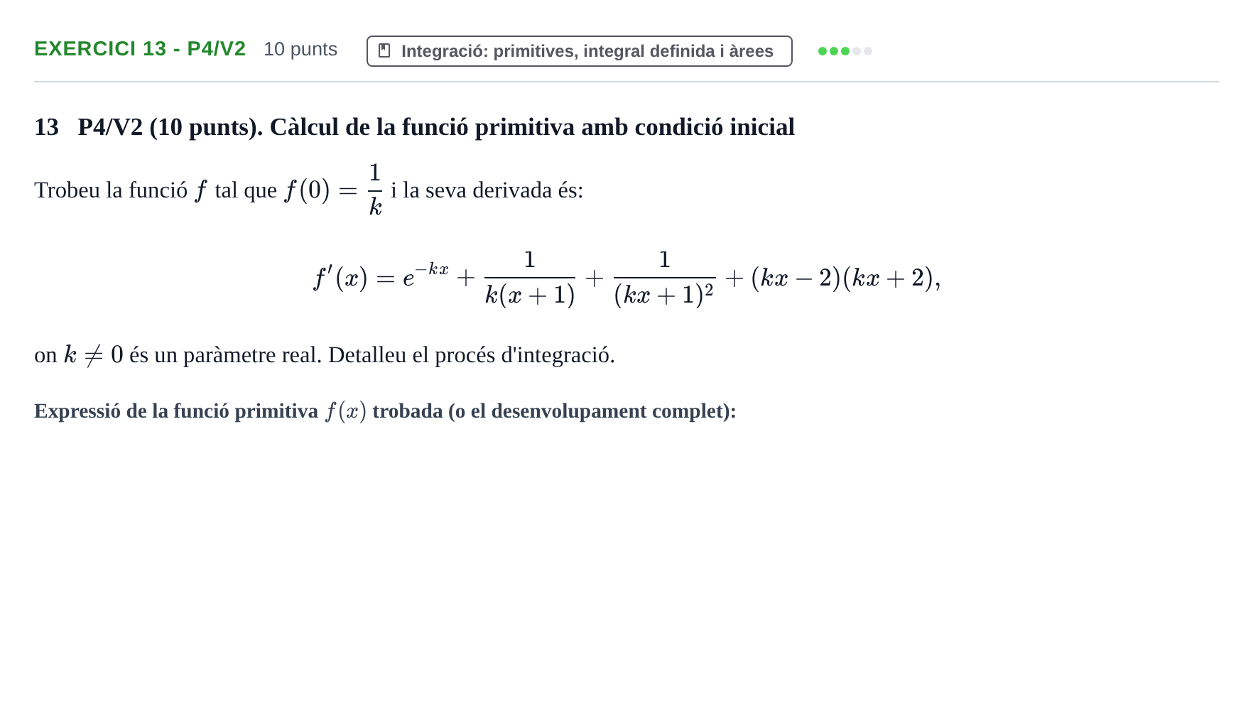 Enunciado: Ejercicio 13 - P4/V2 · Matemàtiques I UPF 2020