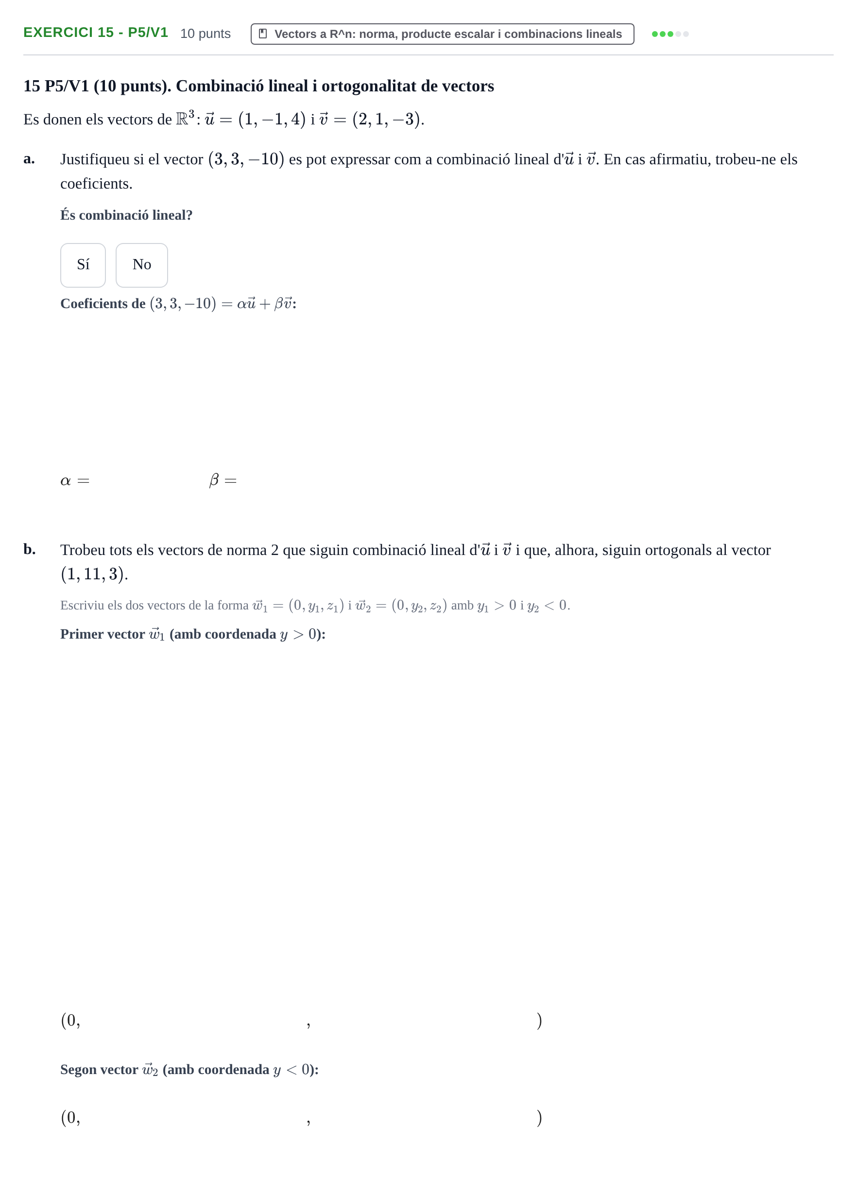 Enunciado: Ejercicio 15 - P5/V1 · Matemàtiques I UPF 2020