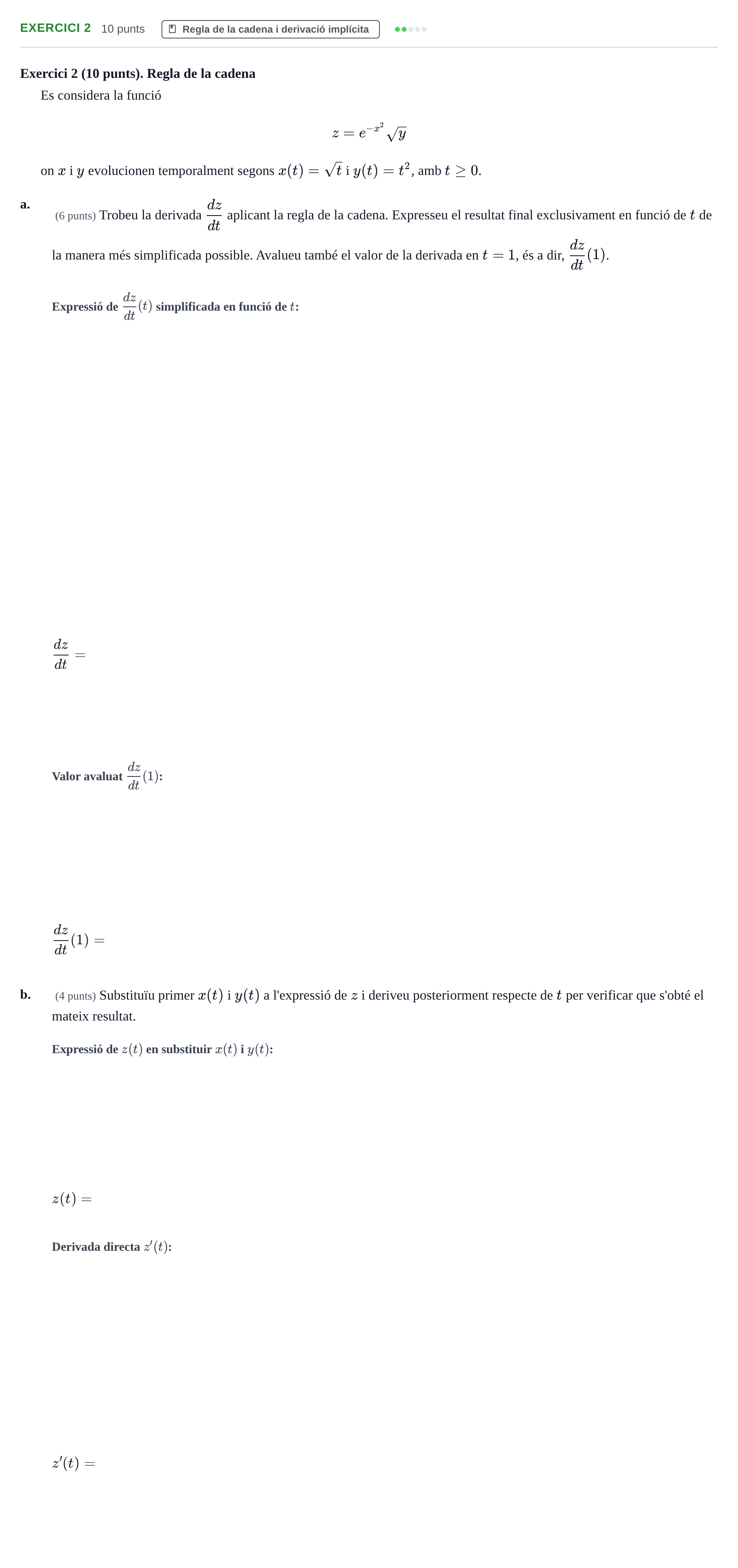 Enunciado: Exercici 2 · Matemàtiques Ii UPF 2021