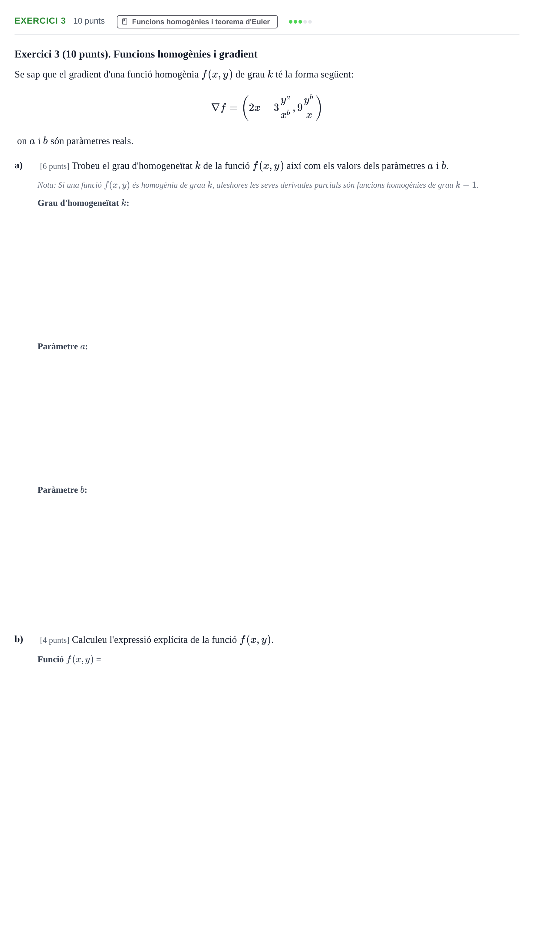 Enunciado: Exercici 3 · Matemàtiques Ii UPF 2021