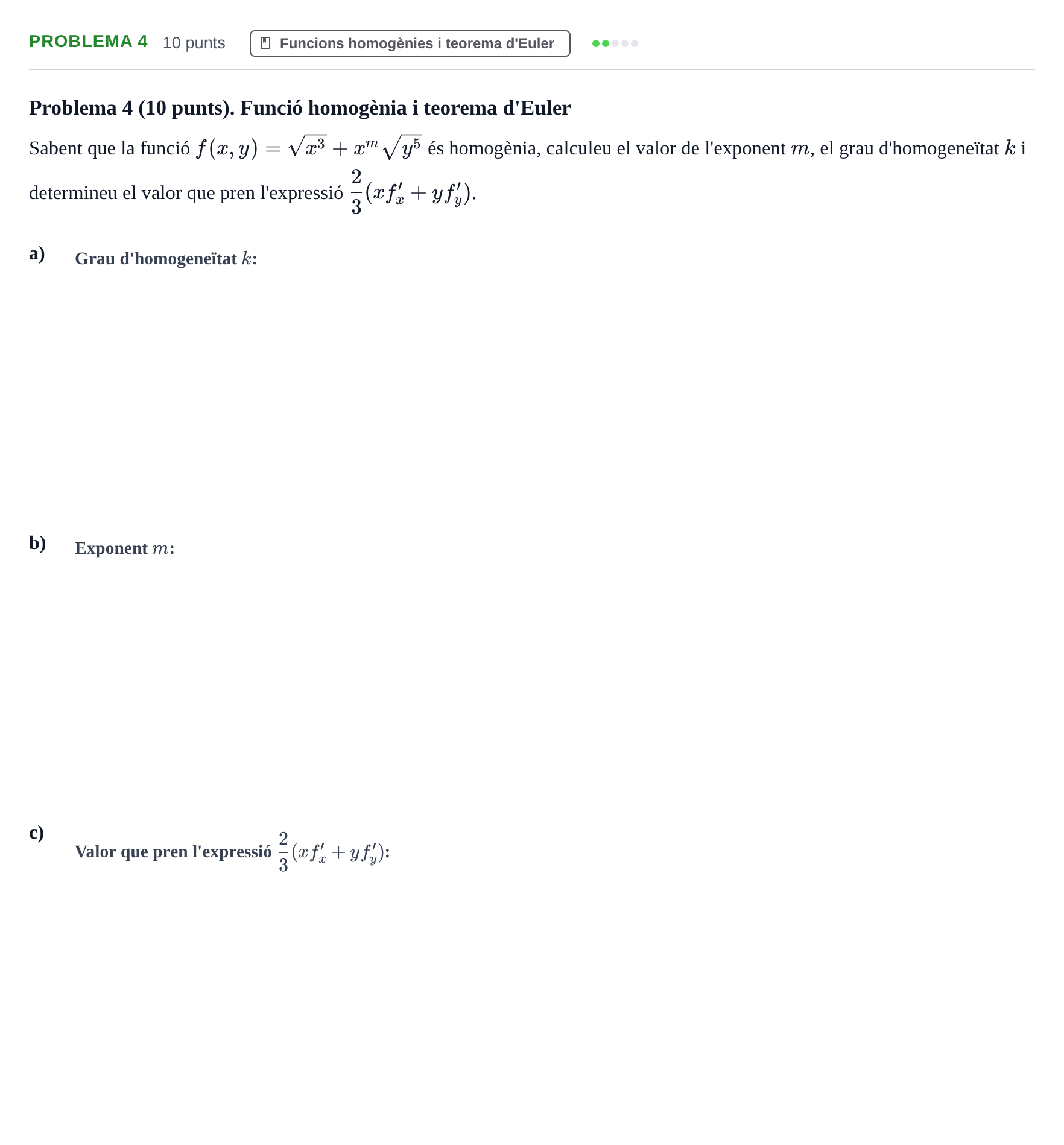 Enunciado: Problema 4 · Matematiques Iii UPF 2012