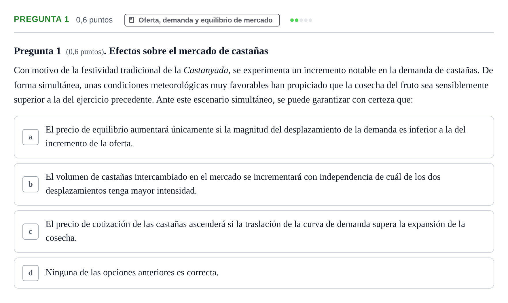 Enunciado: Pregunta 1 · Introducción a la Economía UAB 2017