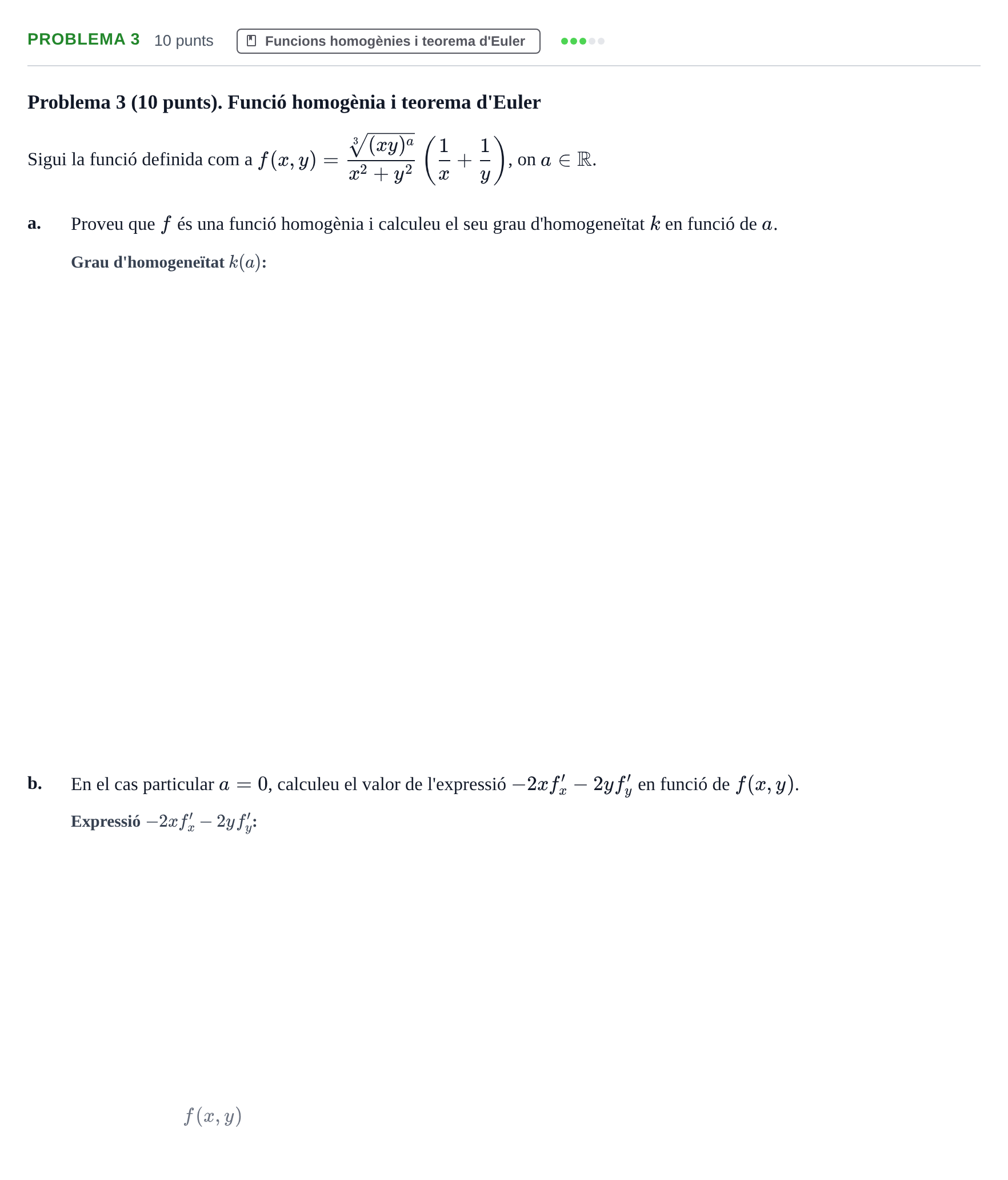 Enunciado: Problema 3 · Matematiques Iii UPF 2014