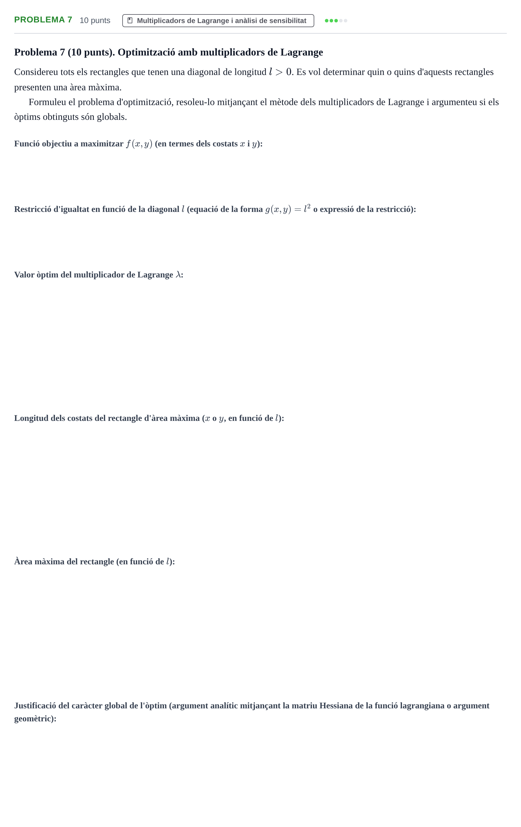 Enunciado: Problema 7 · Matematiques Iii UPF 2014