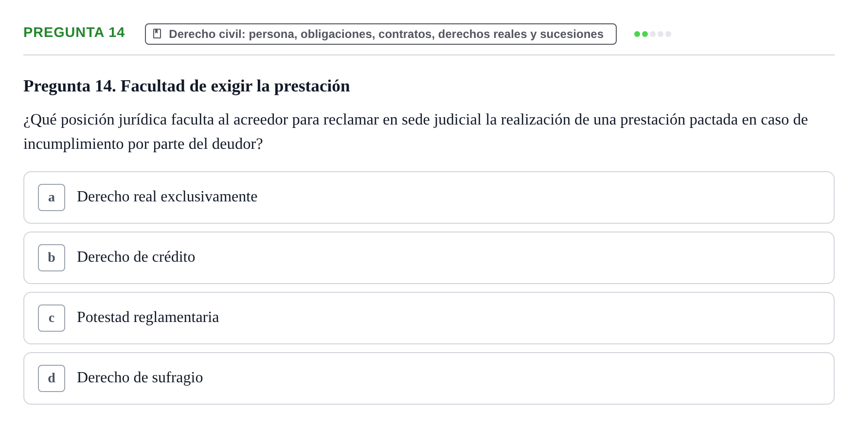 Enunciado: Pregunta 14