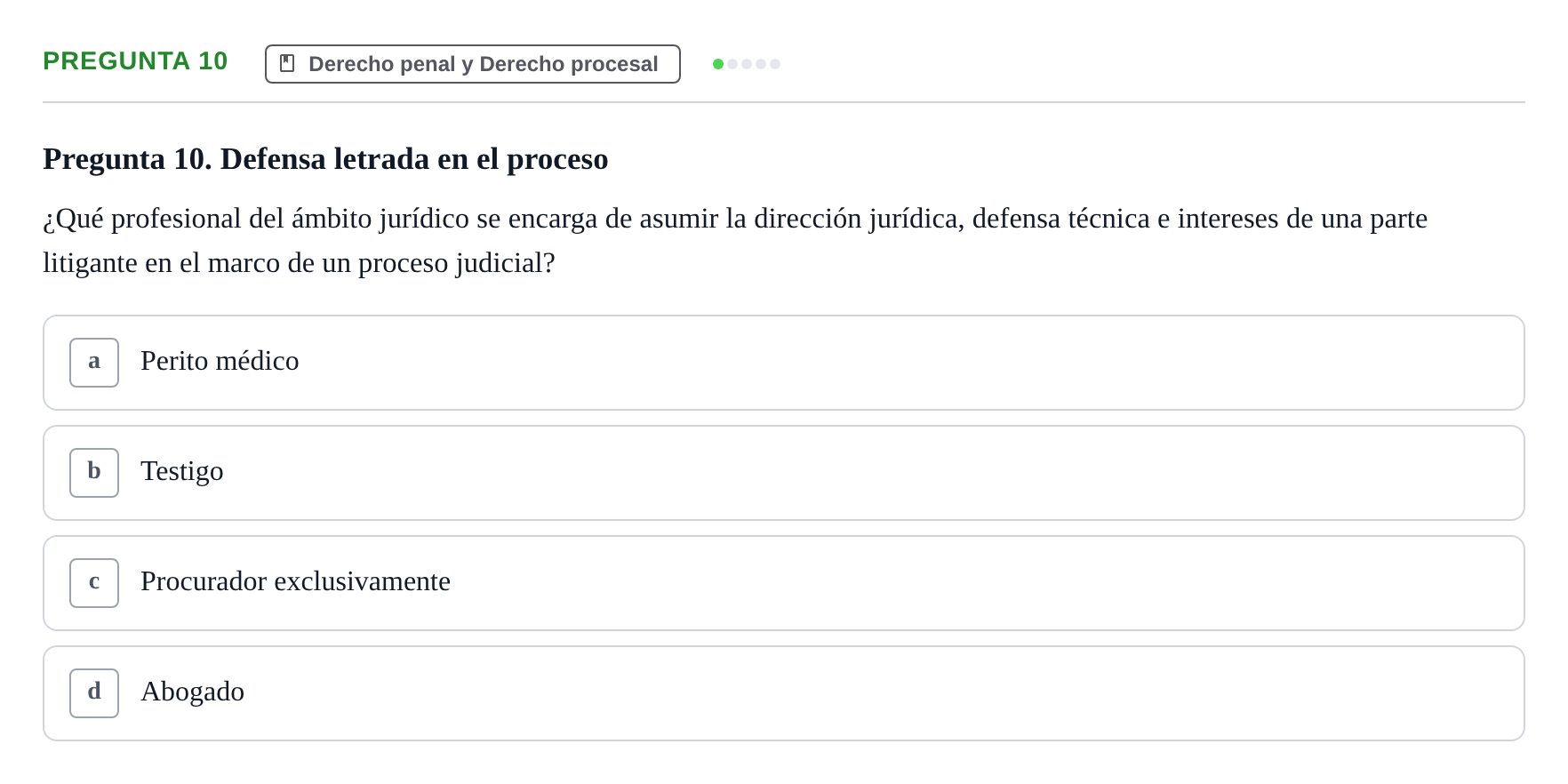 Enunciado: Pregunta 10