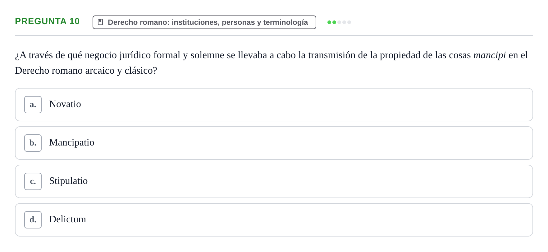 Enunciado: Pregunta 10