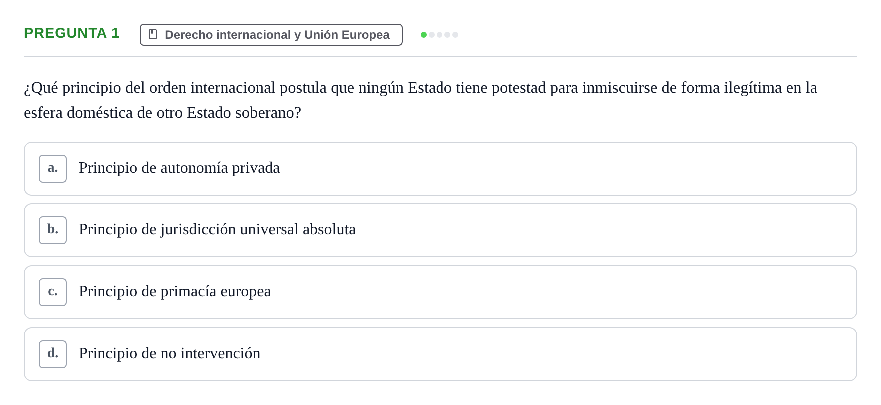 Enunciado: Pregunta 1