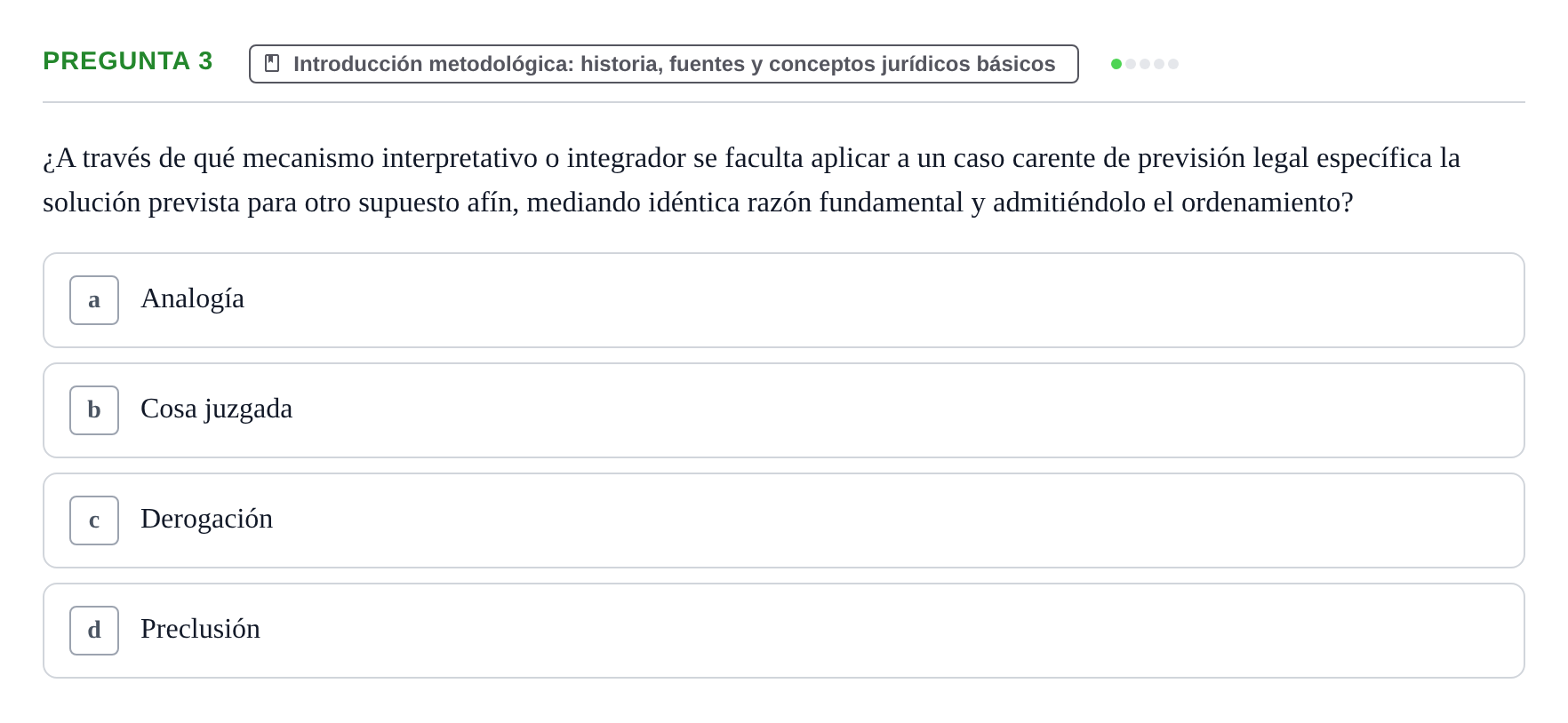 Enunciado: Pregunta 3