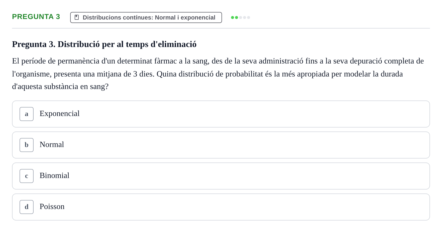 Enunciado: Pregunta 3 · Bioestadística UDL 2016