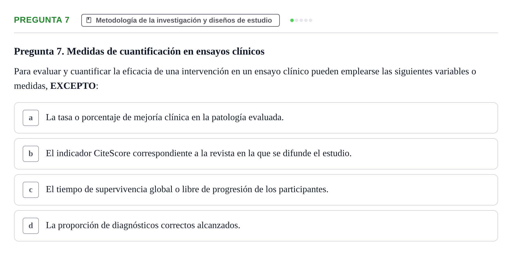 Enunciado: Pregunta 7 · Recursos Informáticos y Documentación UDL 2019