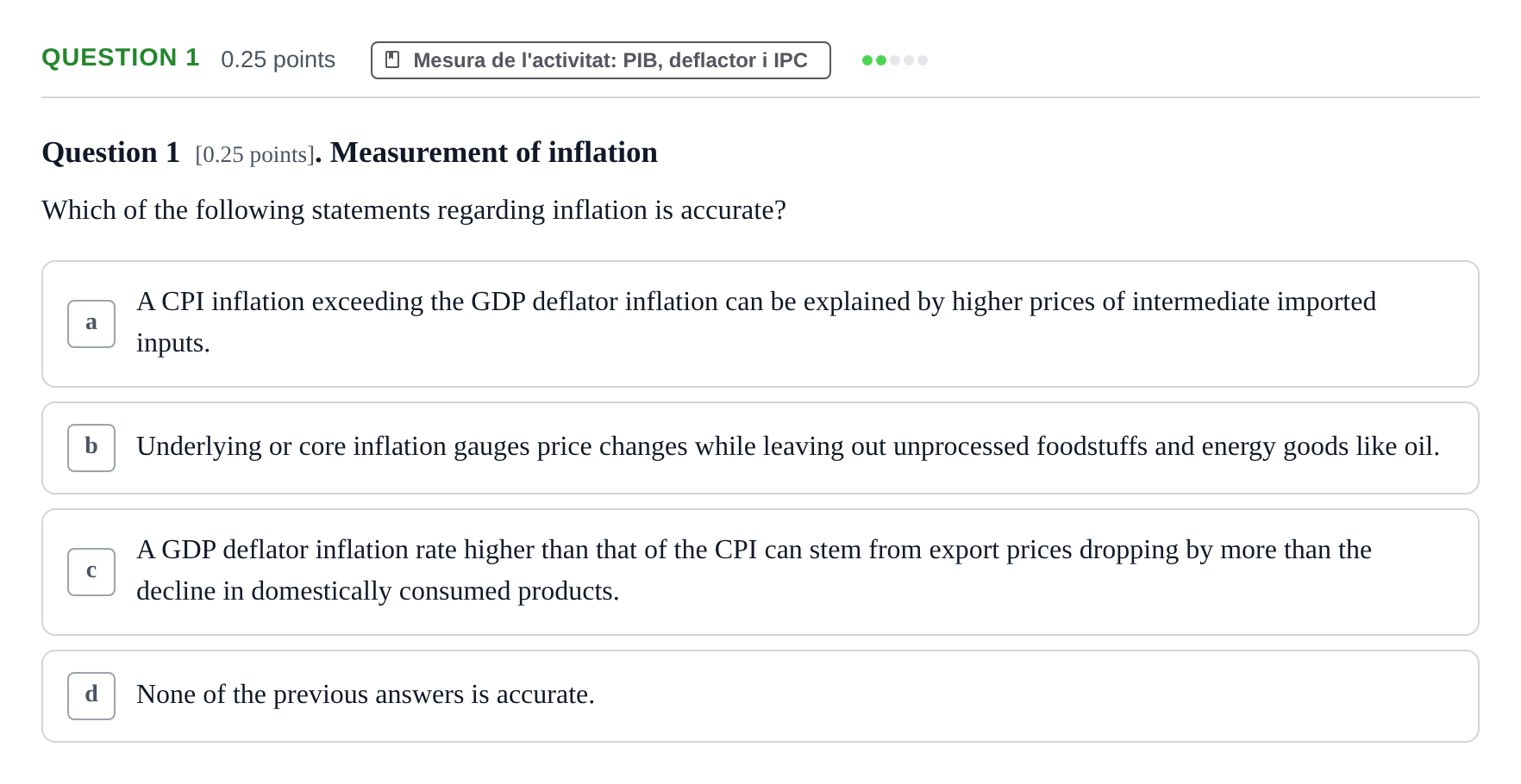 Enunciado: Question 1 · Introducció a la Macroeconomia UPF 2019