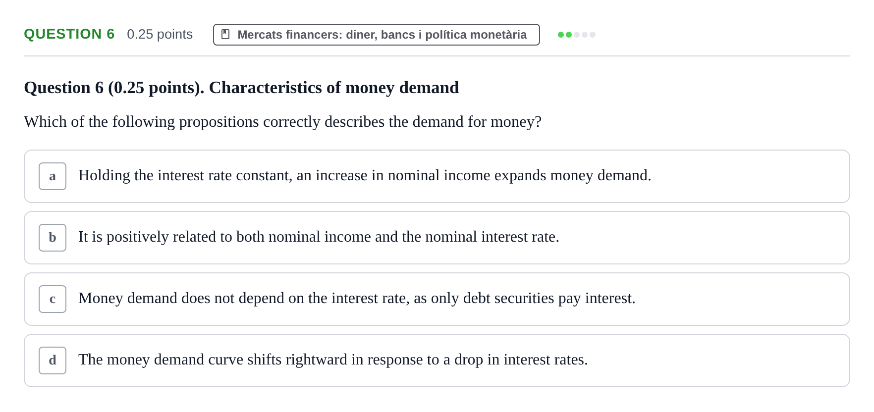 Enunciado: Question 6 · Introducció a la Macroeconomia UPF 2019