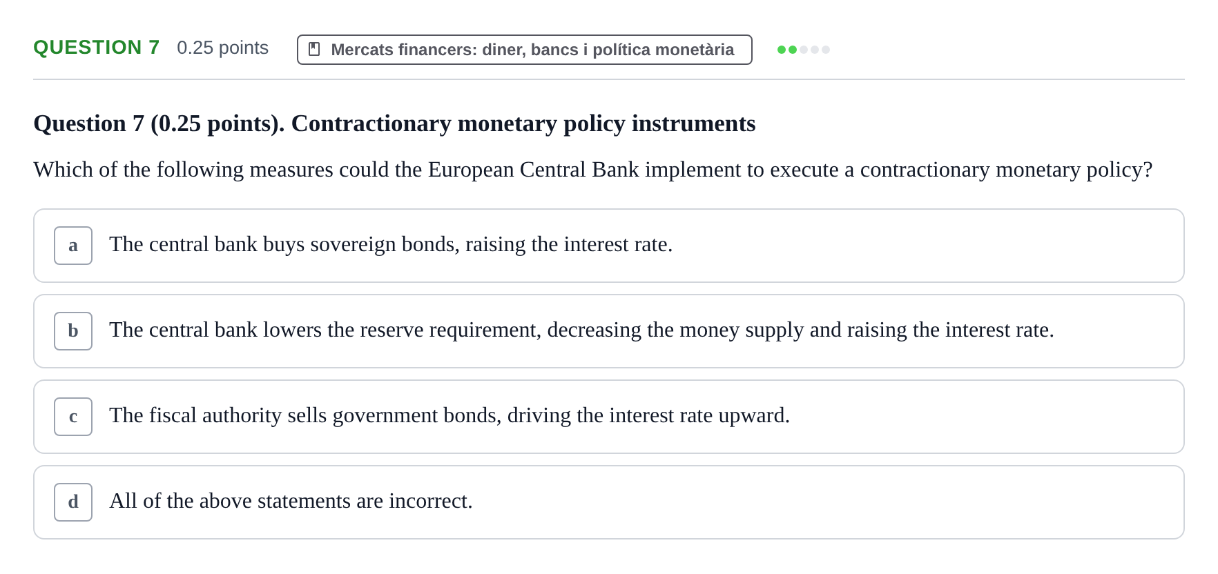 Enunciado: Question 7 · Introducció a la Macroeconomia UPF 2019
