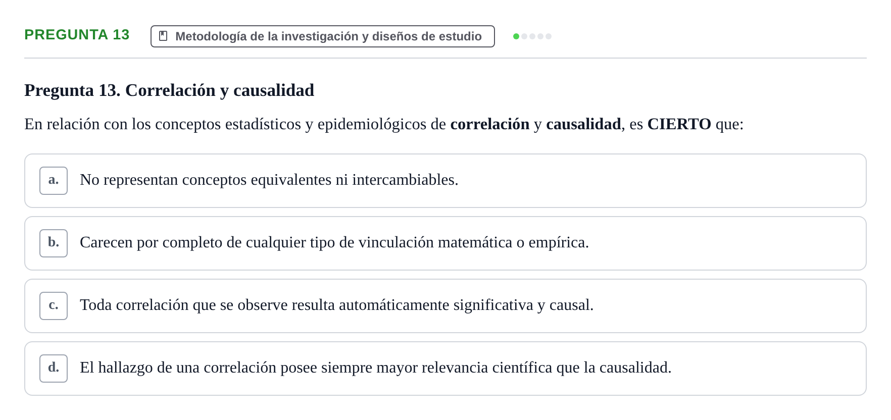 Enunciado: Pregunta 13 · Recursos Informáticos y Documentación UDL 2023