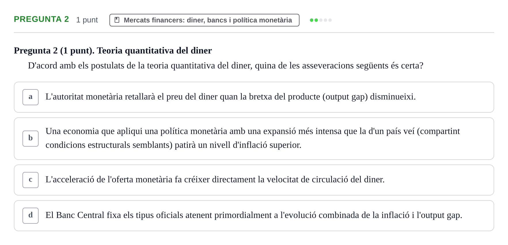 Enunciado: Pregunta 2 · Introducció a la Macroeconomia UPF 2019