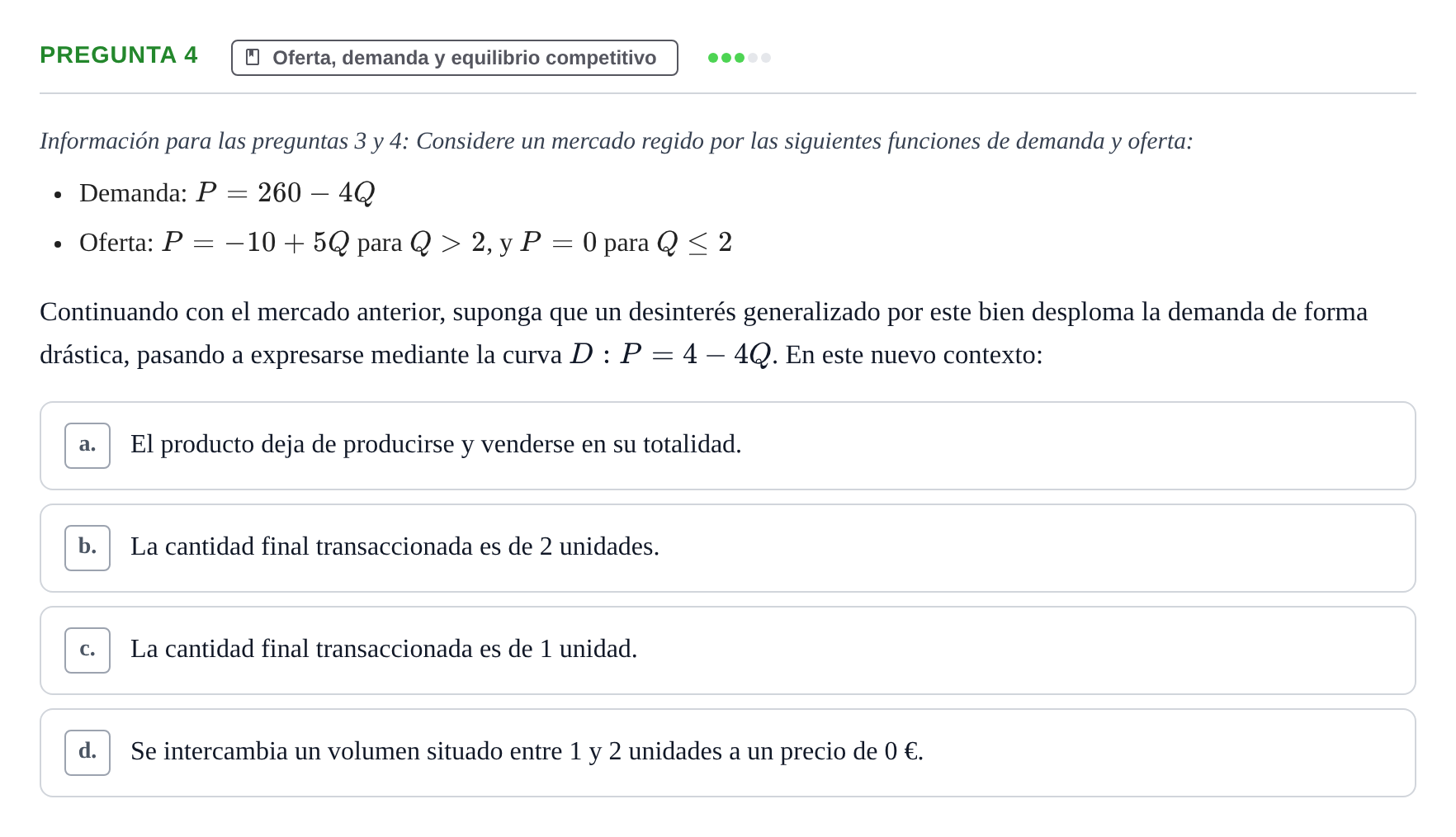 Enunciado: Pregunta 4 · Introducció a la Microeconomia UPF 2018