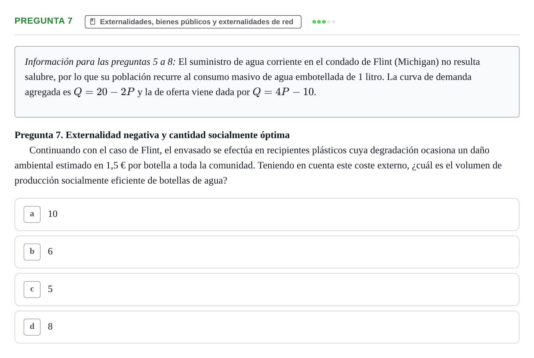 Enunciado: Pregunta 7 · Introducció a la Microeconomia UPF 2018