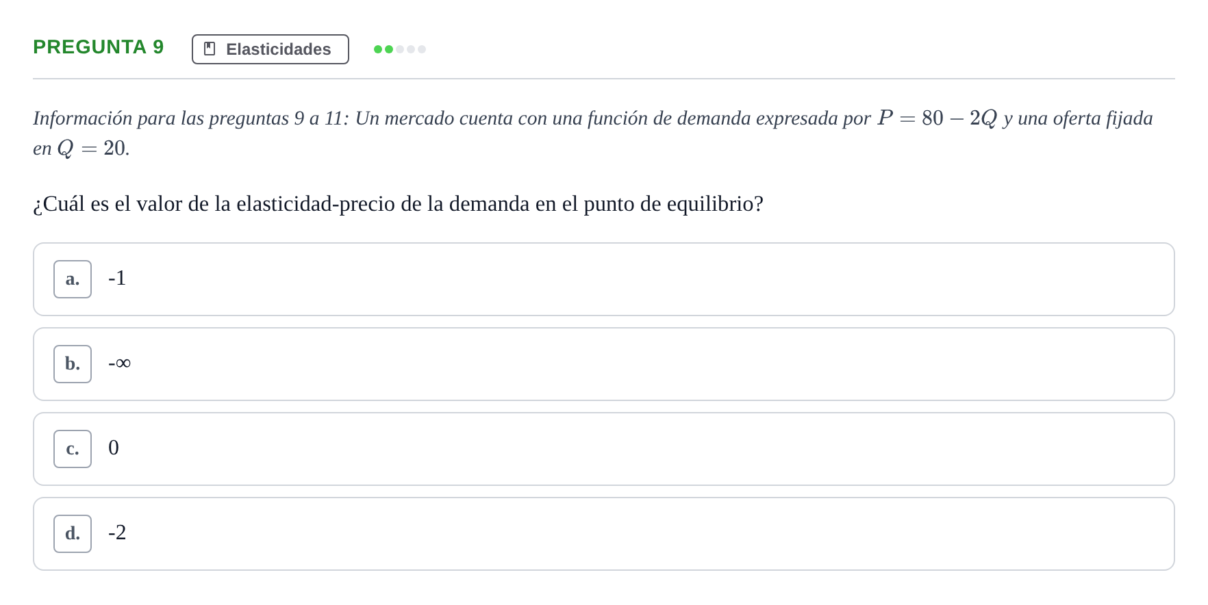 Enunciado: Pregunta 9 · Introducció a la Microeconomia UPF 2018