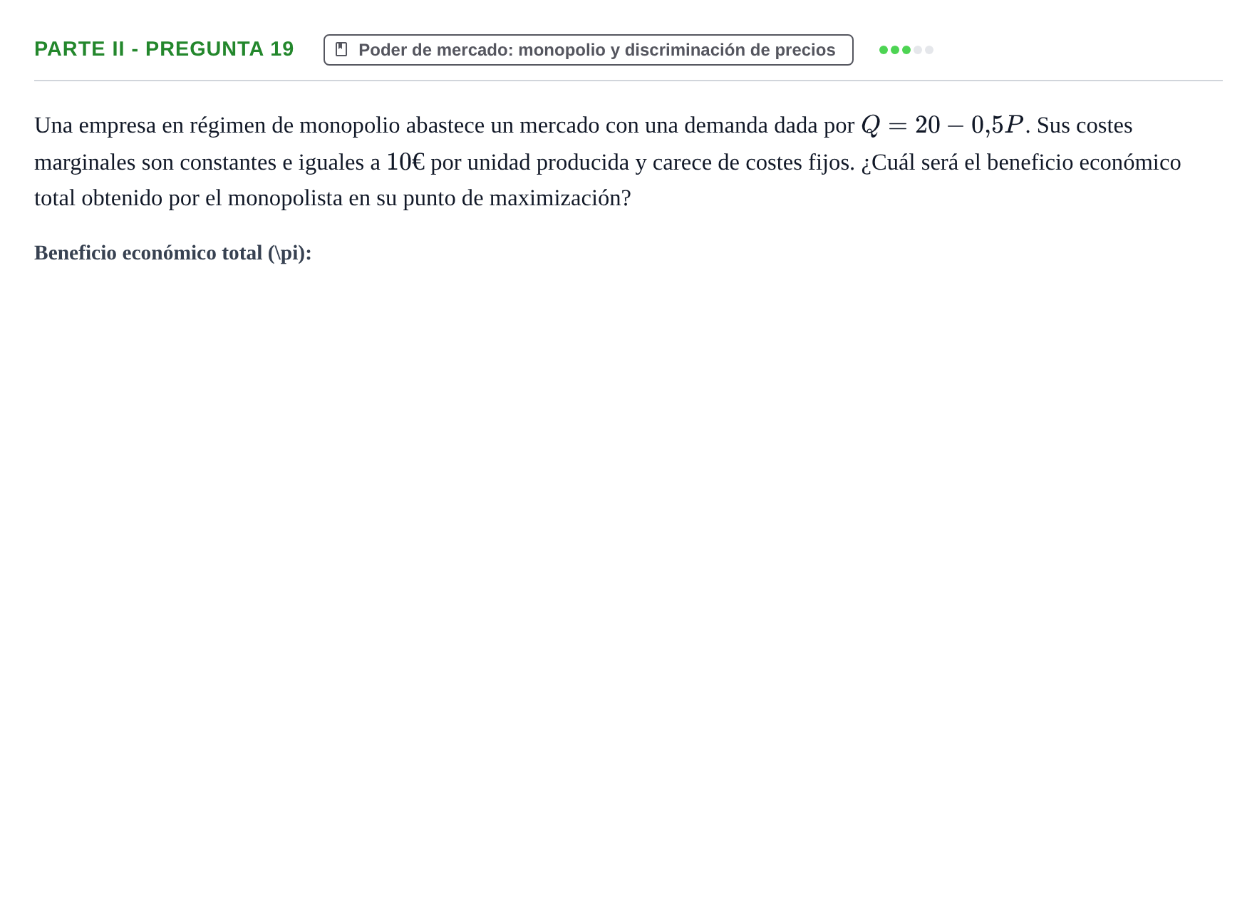 Enunciado: Ejercicio Parte II - Pregunta 19 · Introducció a la Microeconomia UPF 2020