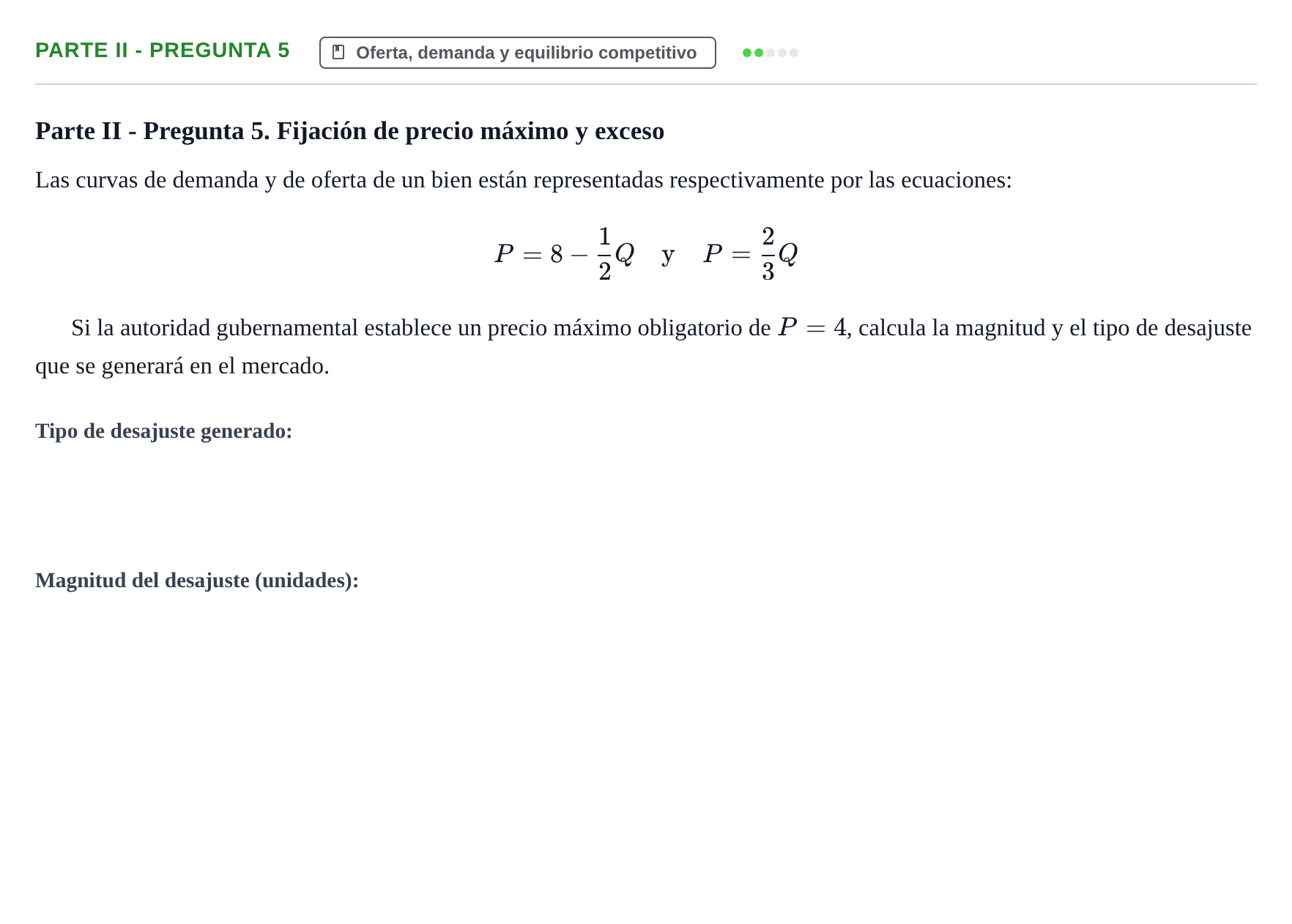 Enunciado: Ejercicio Parte II - Pregunta 5 · Introducció a la Microeconomia UPF 2020
