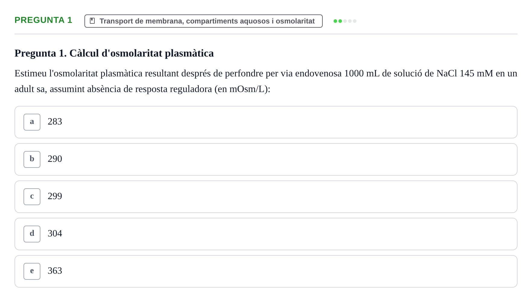 Enunciado: Pregunta 1 · Estructura y función celular UDL 2017