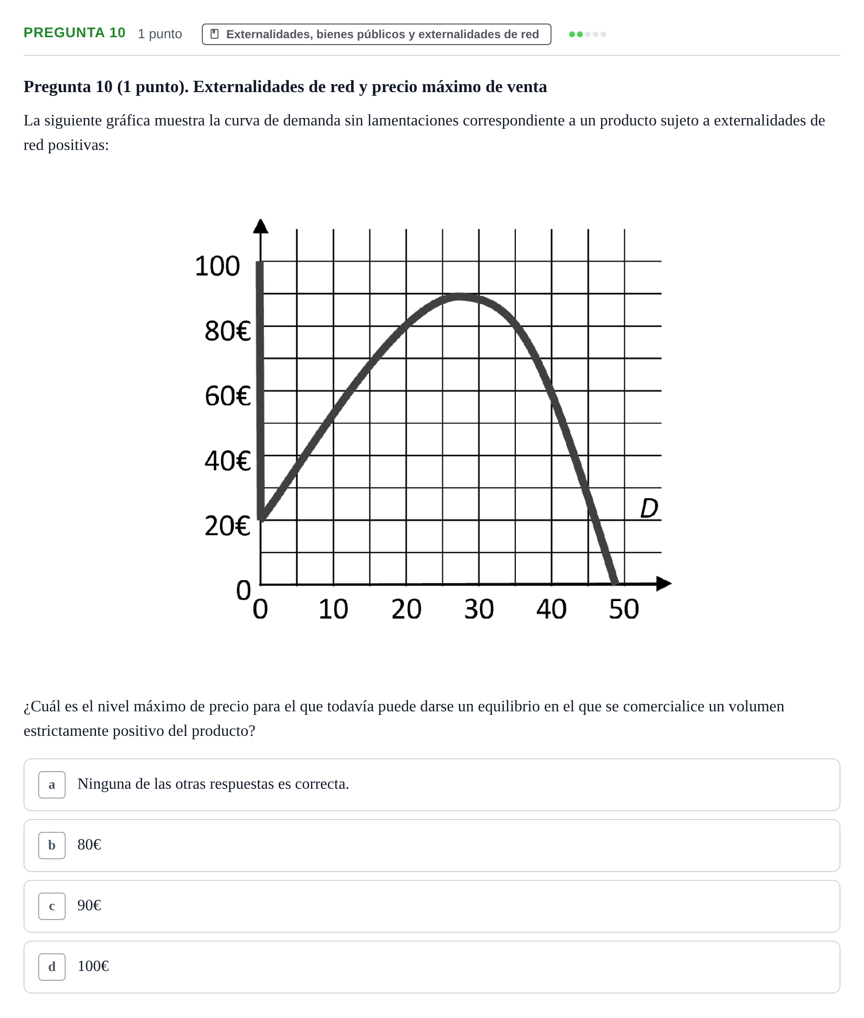 Enunciado: Pregunta 10 · Introducció a la Microeconomia UPF 2022