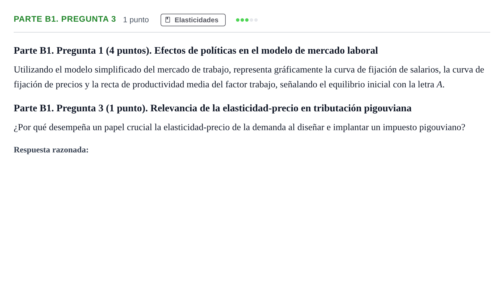 Enunciado: Ejercicio Parte B1. Pregunta 3 · Introducció a la Microeconomia UPF 2022
