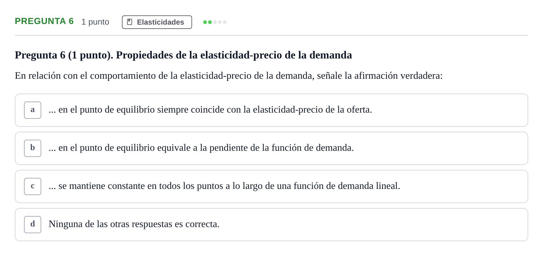 Enunciado: Pregunta 6 · Introducció a la Microeconomia UPF 2022