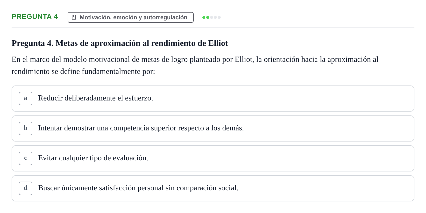 Enunciado: Pregunta 4