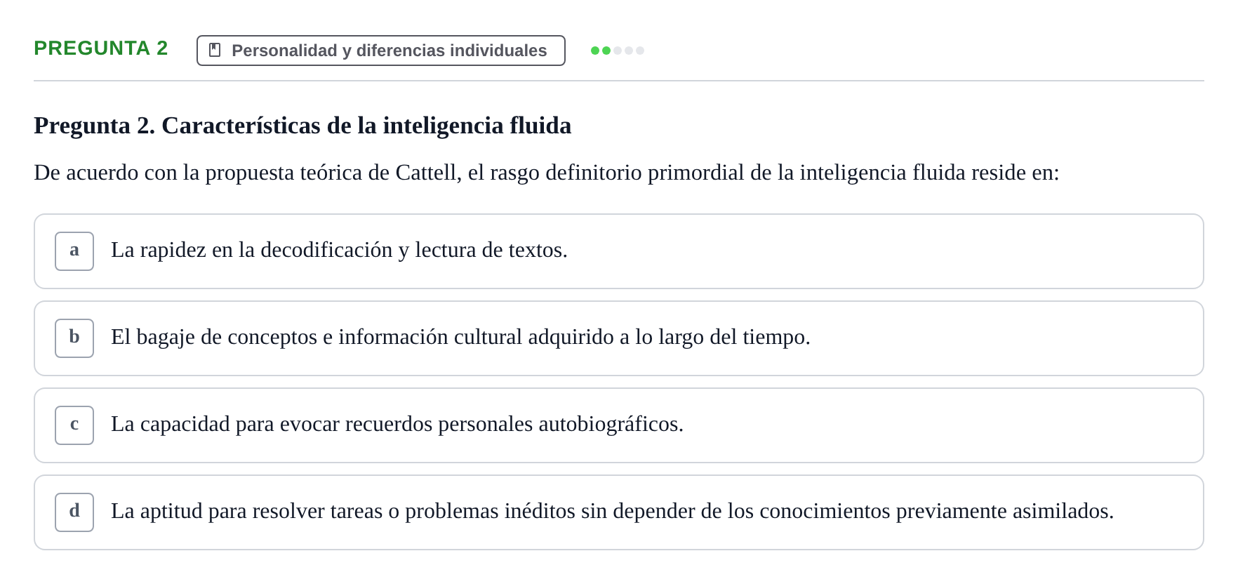Enunciado: Pregunta 2