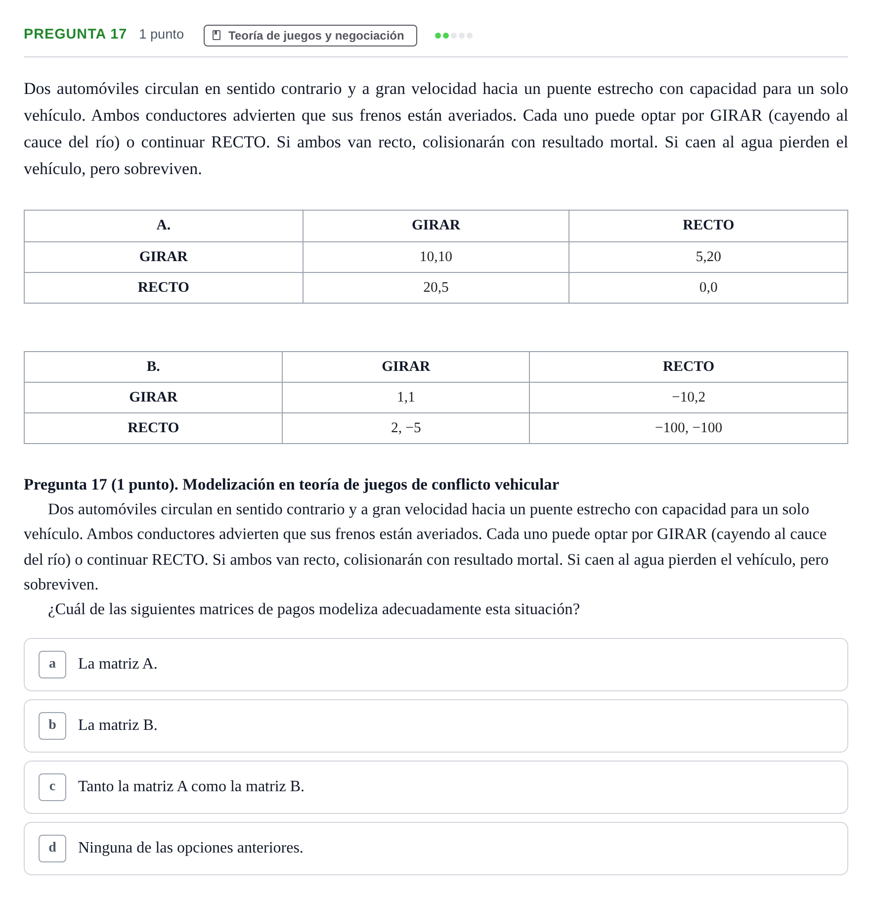 Enunciado: Pregunta 17 · Introducció a la Microeconomia UPF 2023
