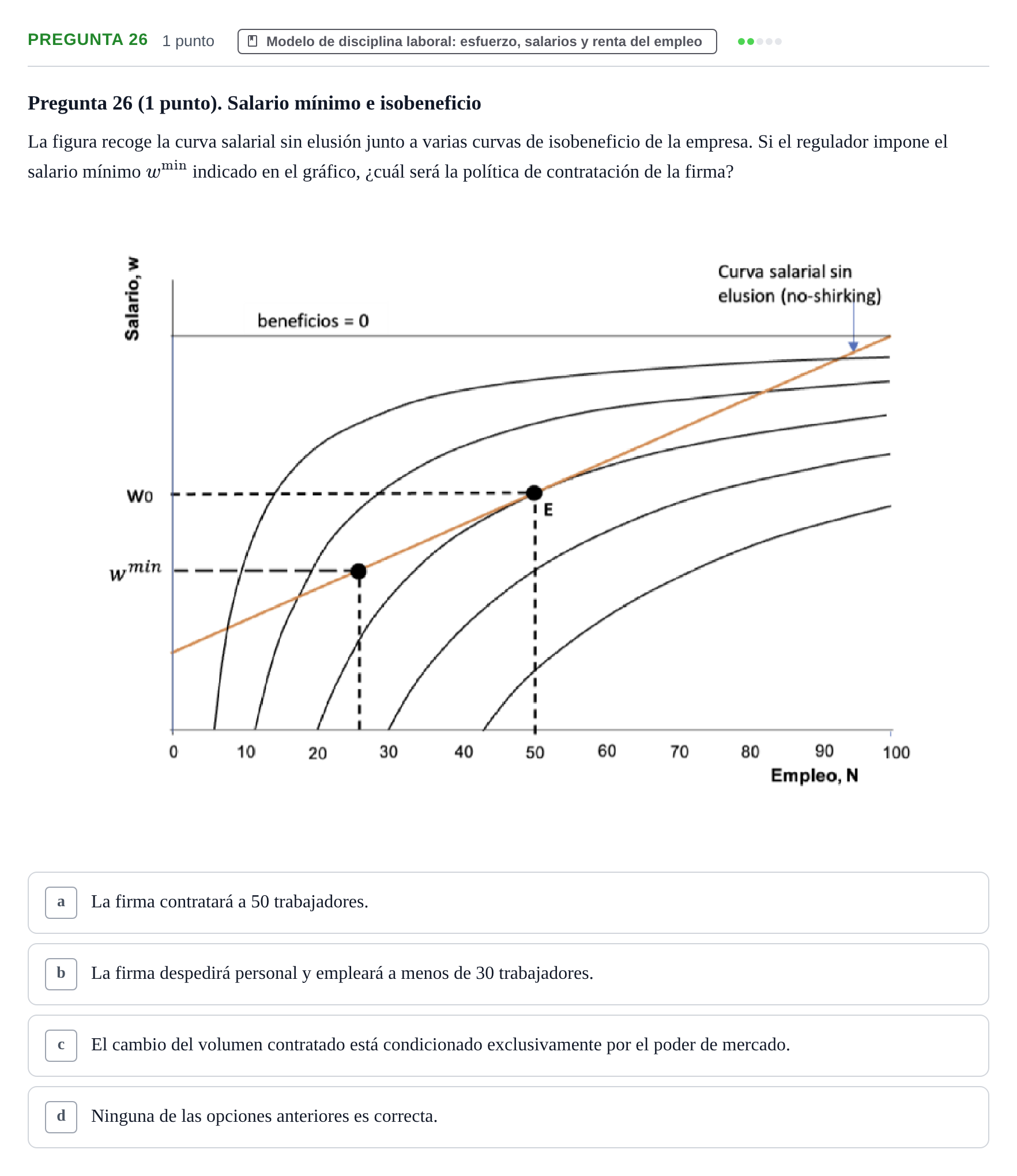 Enunciado: Pregunta 26 · Introducció a la Microeconomia UPF 2023