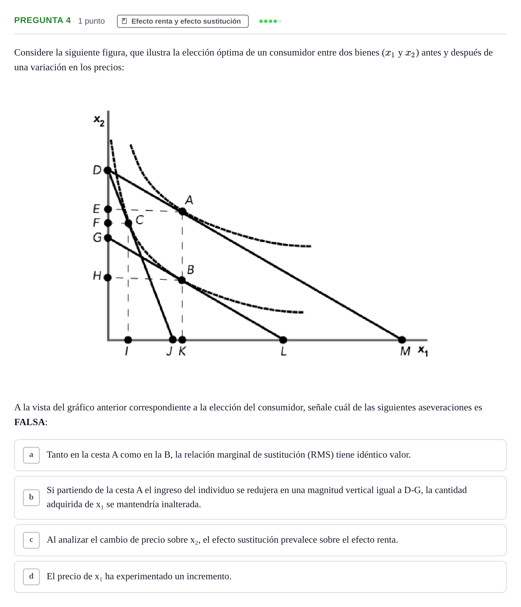 Enunciado: Pregunta 4 · Introducció a la Microeconomia UPF 2023